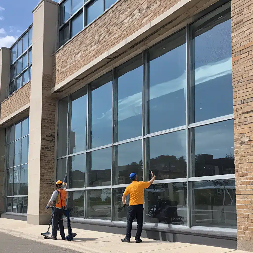 Commercial Windows that Dazzle: Elevating Kingston’s Business Image with Professional Cleaning