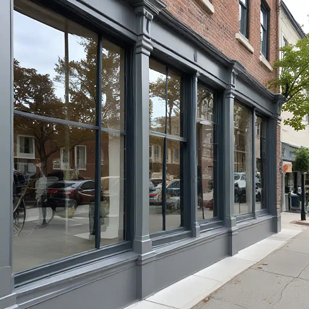 Reflections of Refinement: Maintaining the Beauty of Your Storefront Windows in Kingston