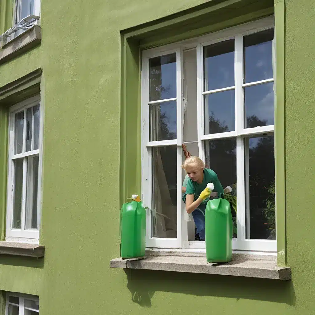 Sustainable Strategies: Choosing Green Cleaning Products for Windows